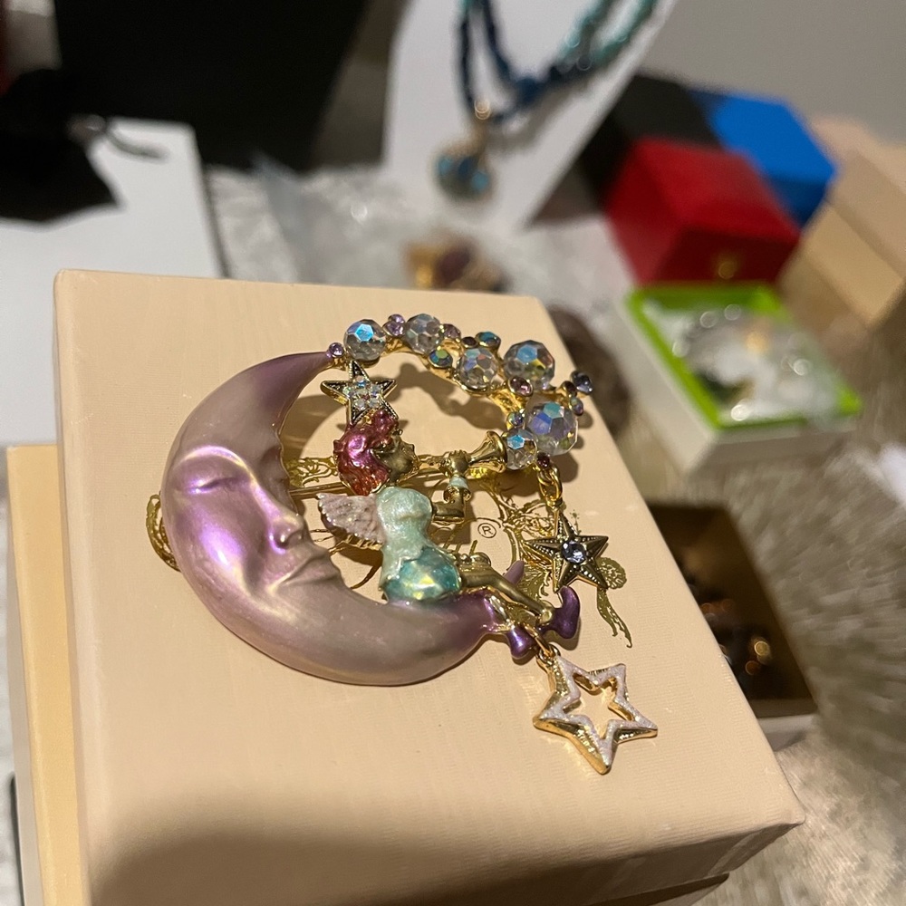 Kirks Folly Vintage “Pipedream Fairy” Brooch